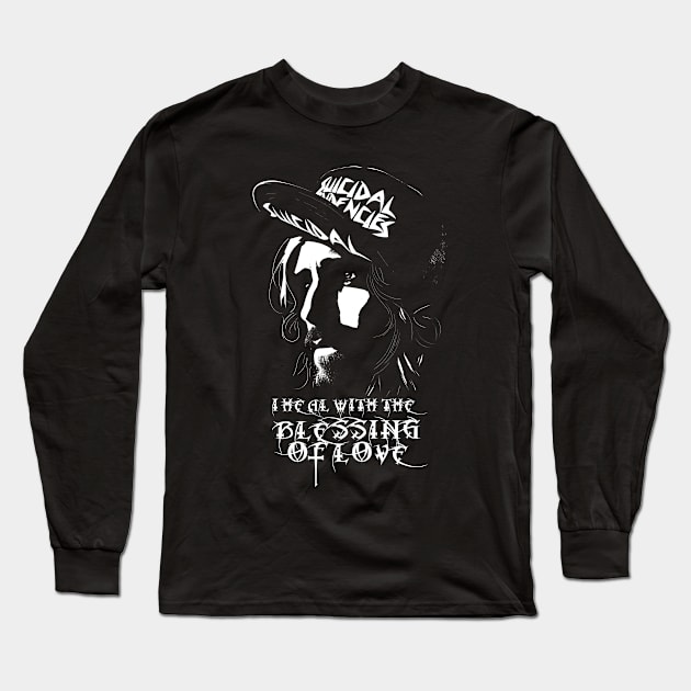 Jesus Blessing With of Love Long Sleeve T-Shirt by LADIES TRIPER